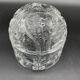 Bohemian crystal bonbonnière 24% PbO – Bohemia Czechoslovakia – Box
