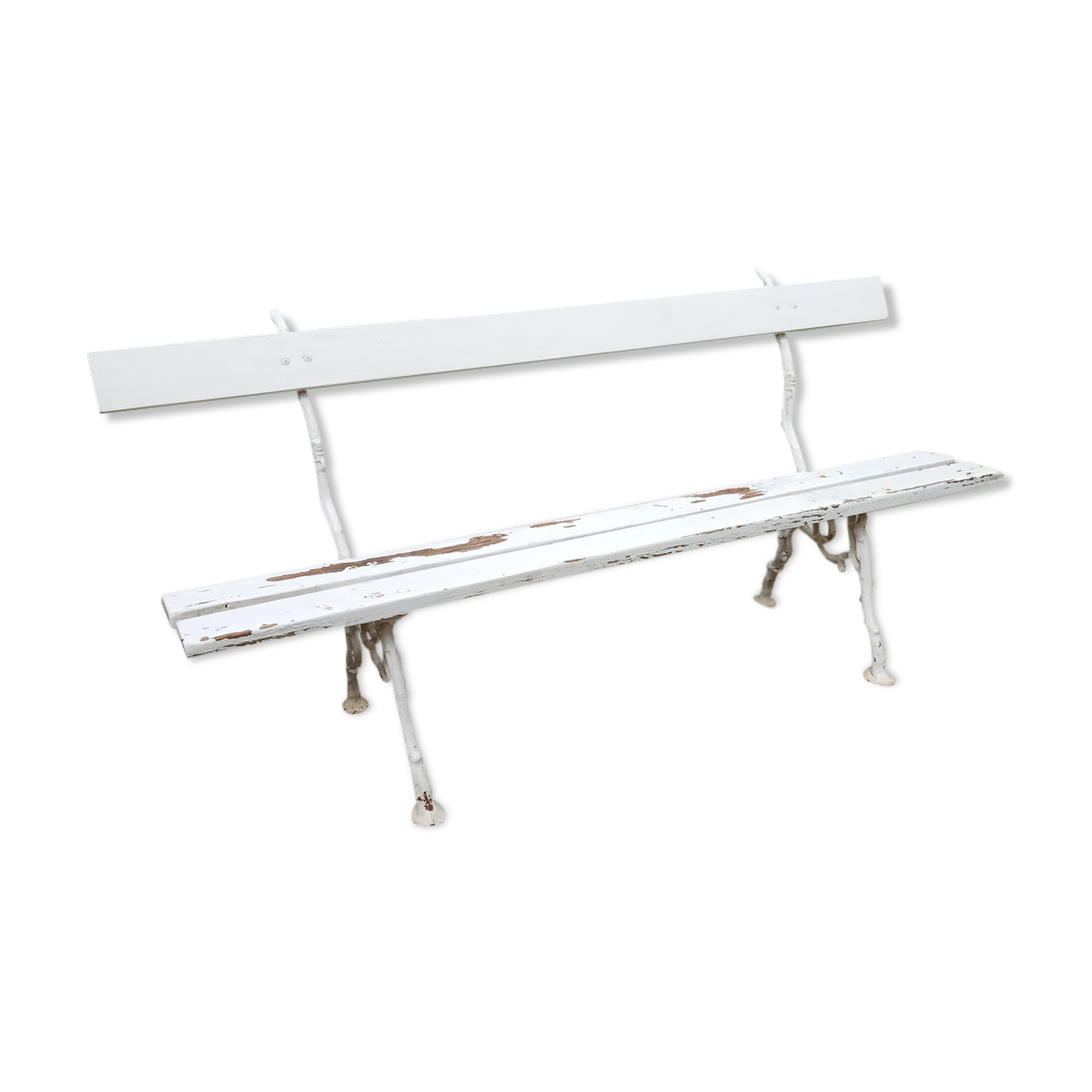 Garden bench cast iron legs
