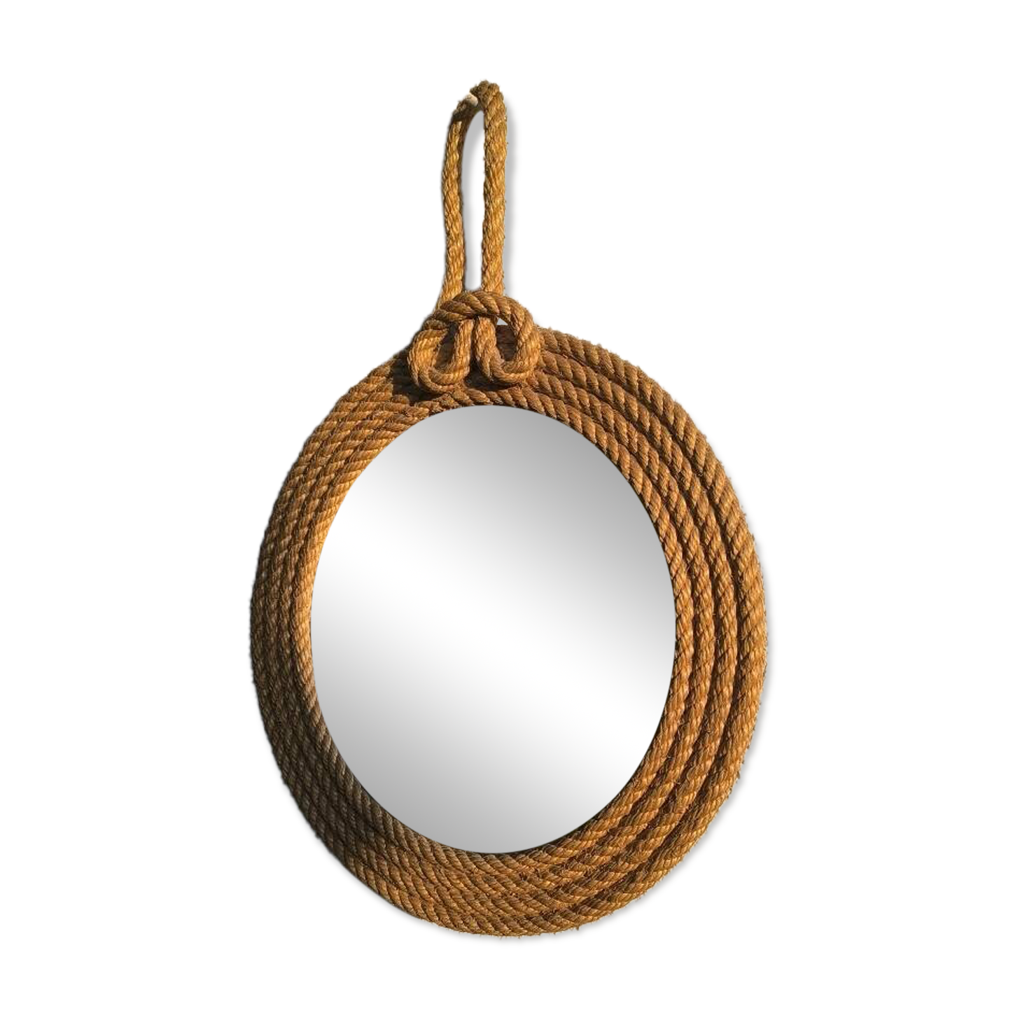 1950s rope mirror