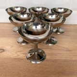 Set of 6 ice cream cups