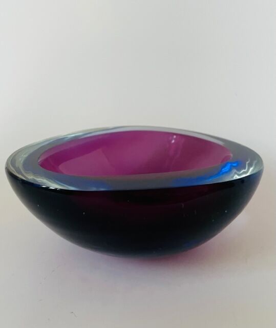 Murano glass ashtray, Galliano Ferro