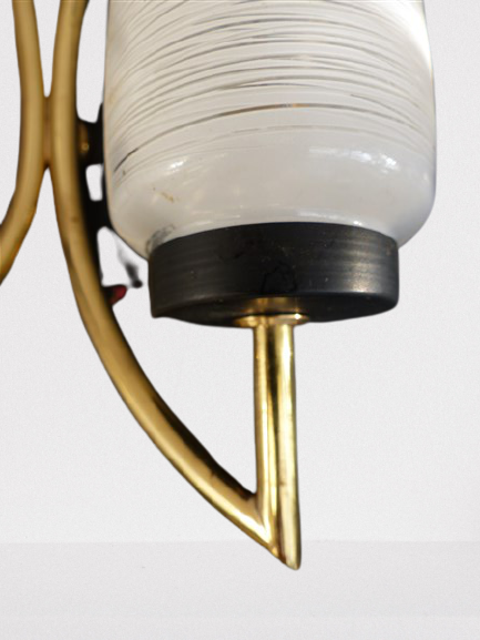 Apply modernist lamp design 50-60 vintage