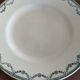 8 iron earthenware plates (St Amand Hamage HB & Cie Sarreguemines Digoin)