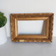 Molded frame in wood and gilded stucco, XIXth, 25 cm x 17 cm
