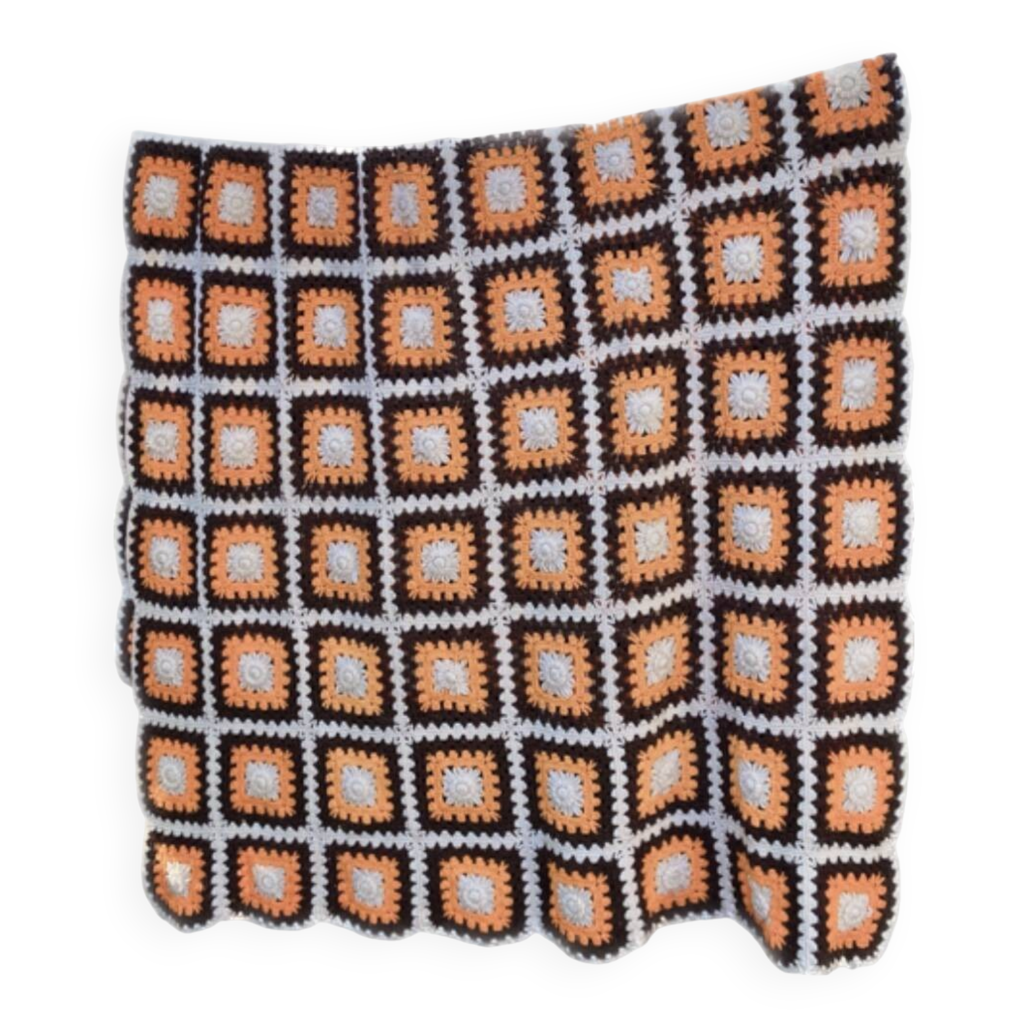 Granny square bedspread