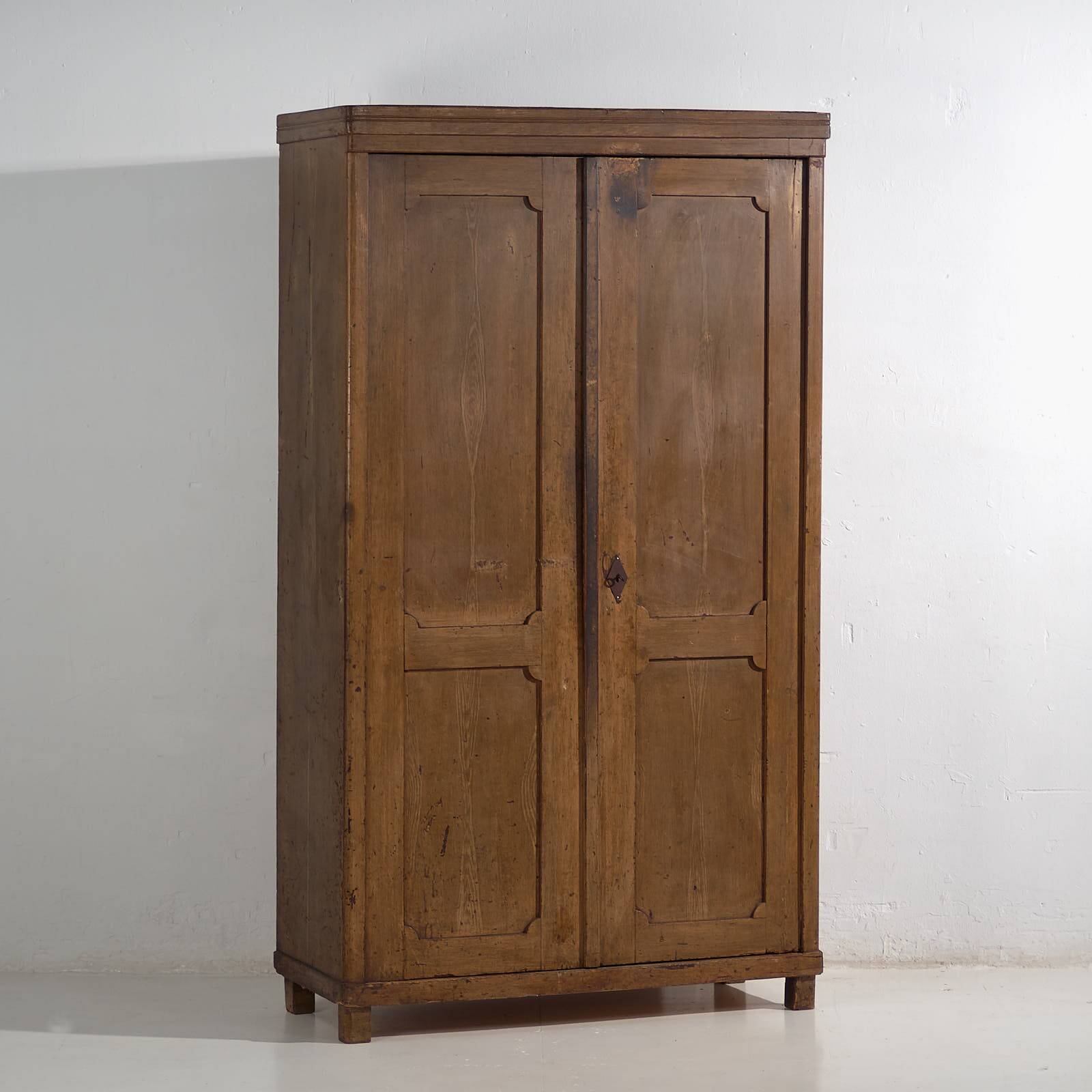 Antique two-door wardrobe (circa 1920) #9