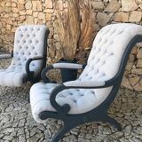 Victoria Chesterfields armchairs