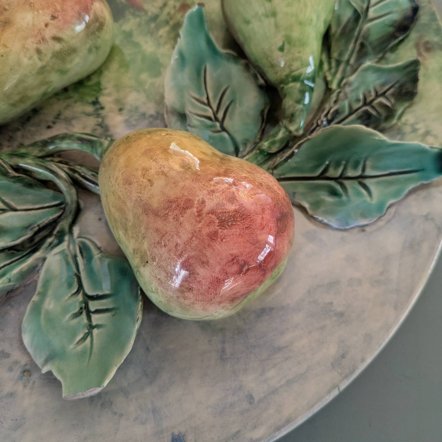 Longchamp wall slipware, 19th century