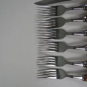 Exclusive 60s steak cutlery set, made in Italy –
