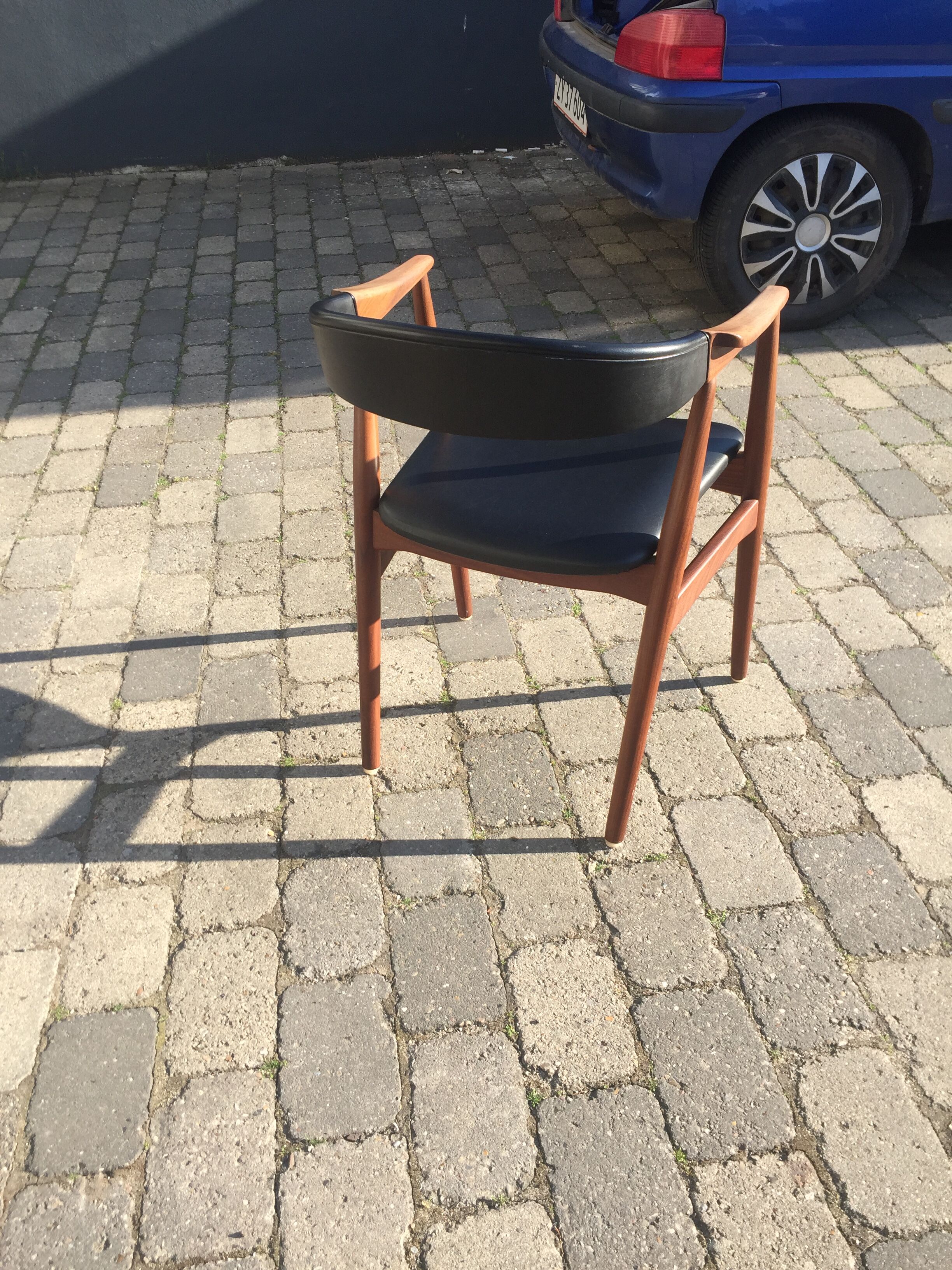 Danish midcentury teak armchair