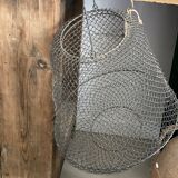 Old vintage fish basket