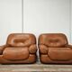 Pair of Sapporo armchairs by Mario Marenco for Mobil Girgi, 1970