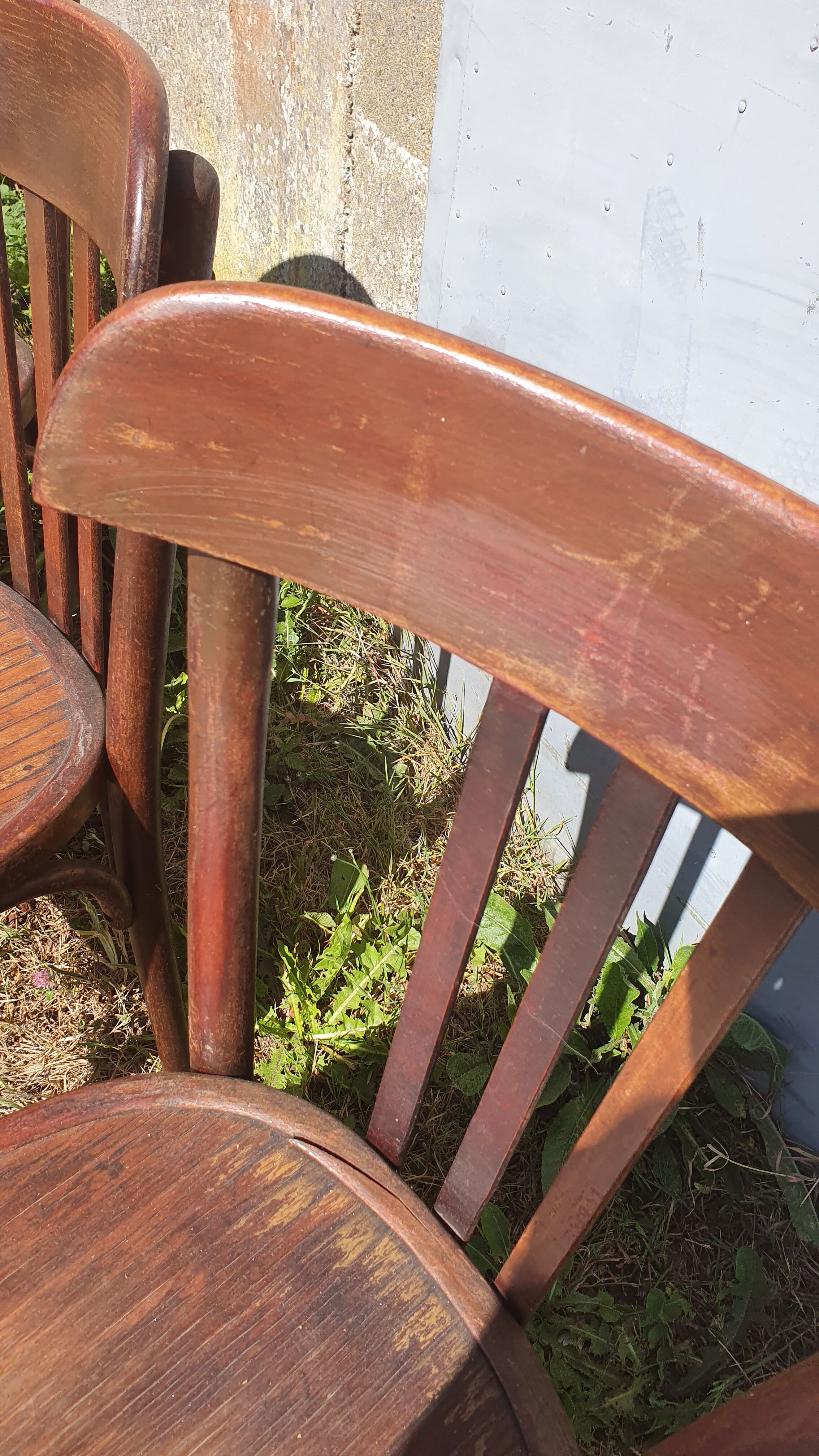 4 bistro chairs