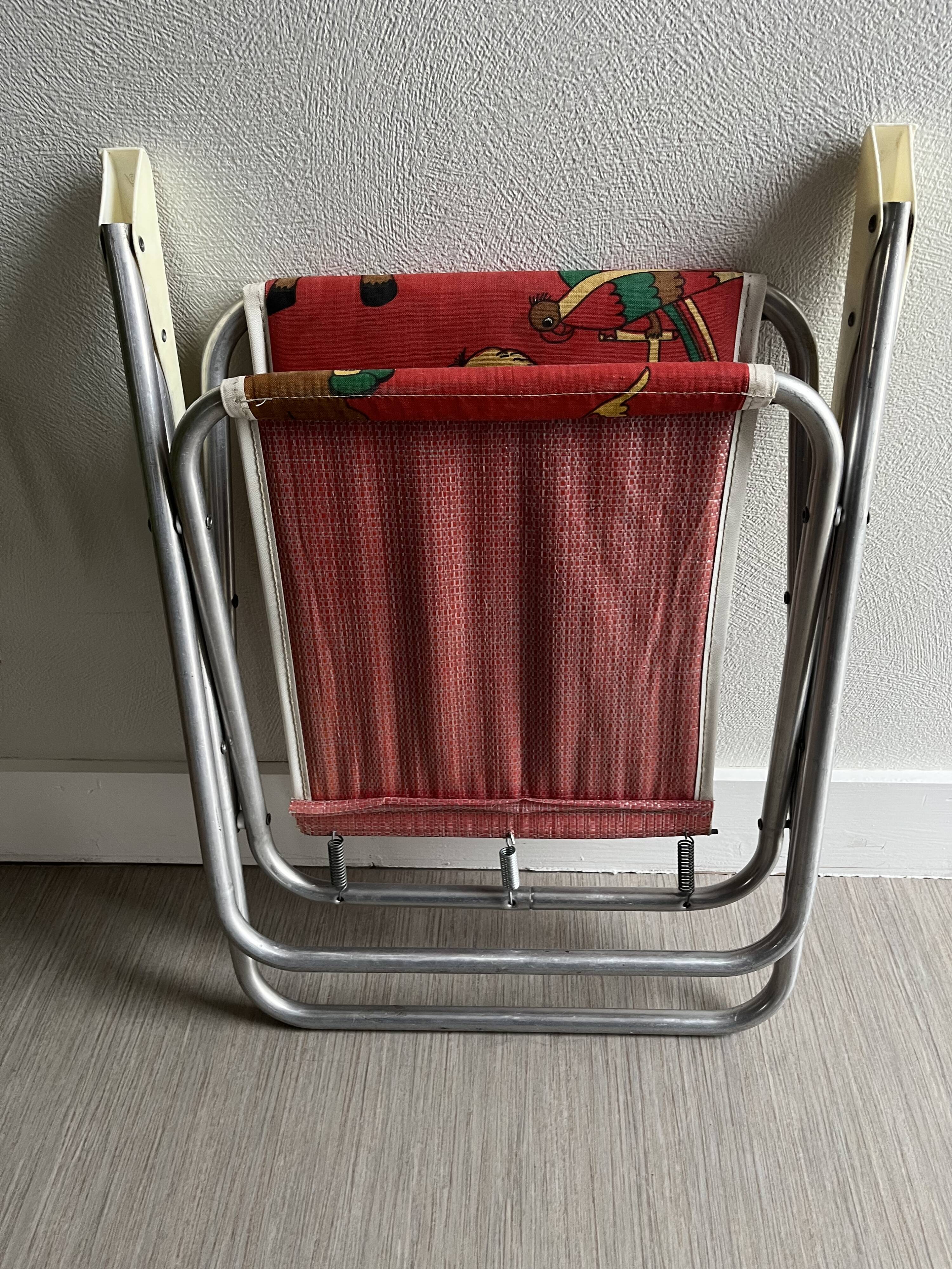 Vintage children's camping chair