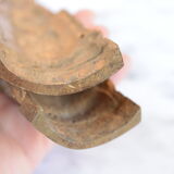 2 ornements de piètements meubles en bronze