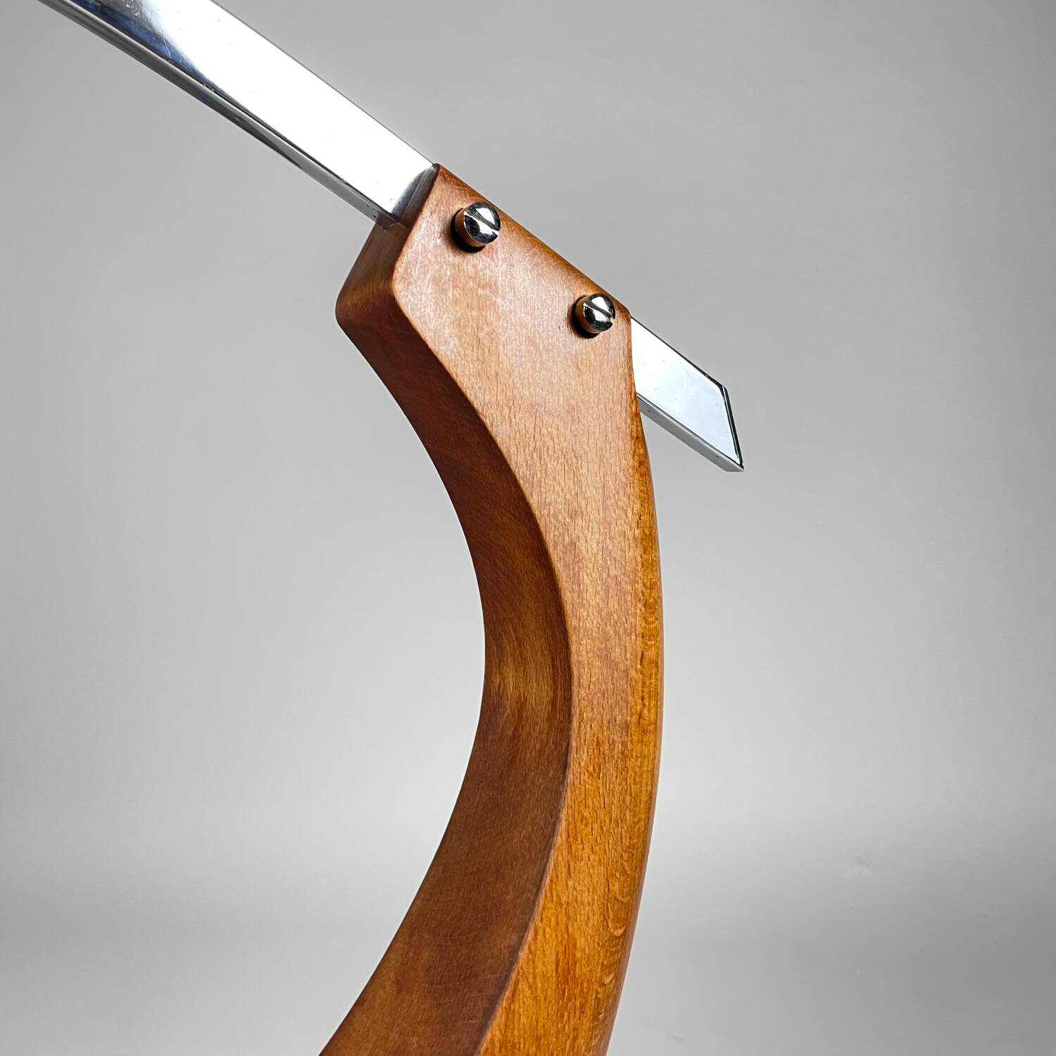 Lampe president, conçue par luís pérez de la oliva pour fase 1970 gris clair