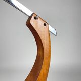 Lampe president, conçue par luís pérez de la oliva pour fase 1970 gris clair