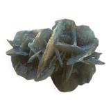 Petite rose des sables teintée bleue