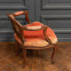 Small convertible armchair Louis XV style late nineteenth velvet