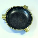 Cendrier des années 50 - en bronze et laiton - vintage