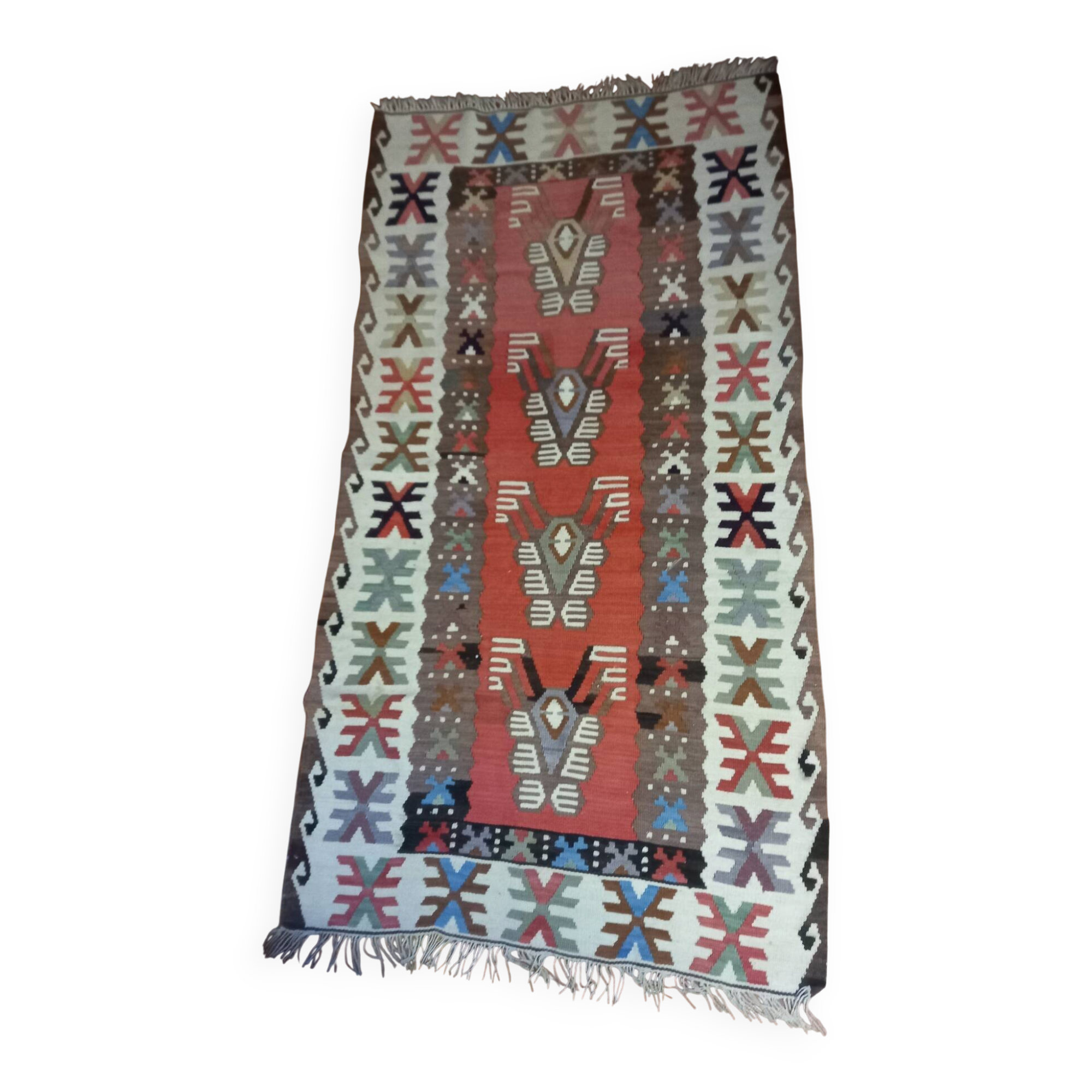 Ancient Kilim rug