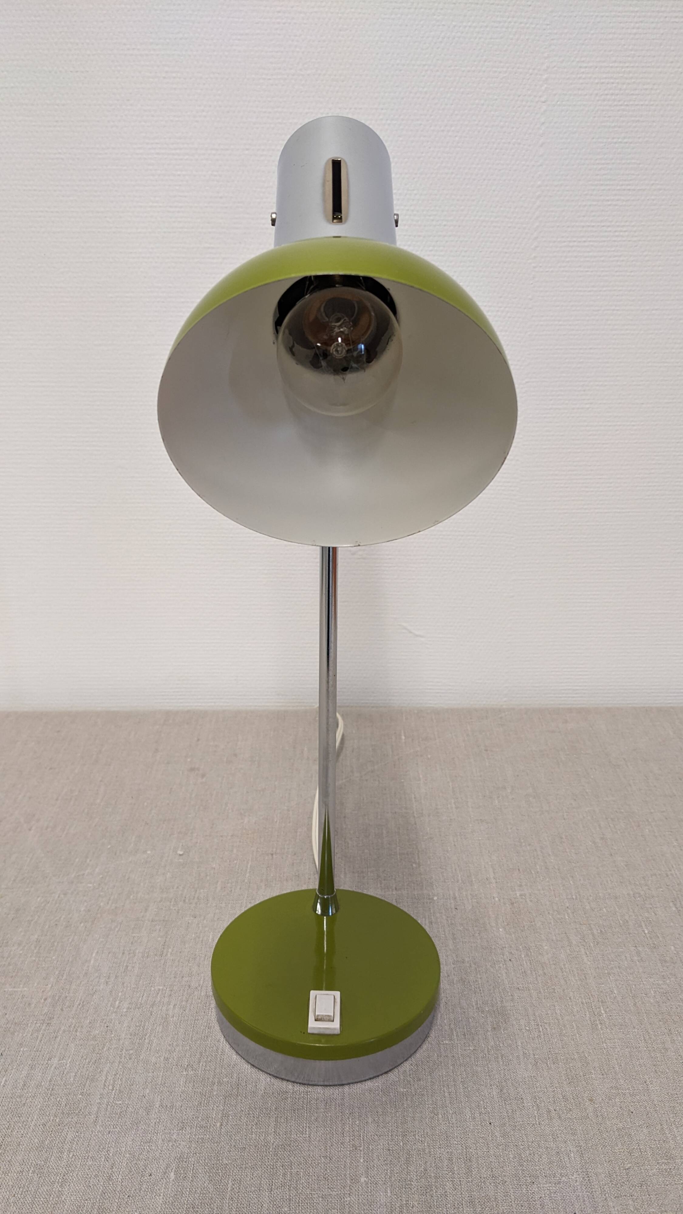 Lampe de bureau ou de chevet articulée, Italie vers 1970