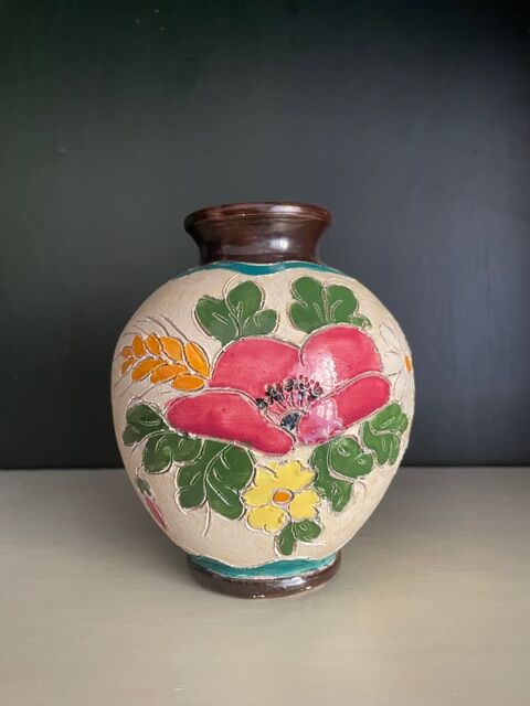 Vase Vallauris Massier 1950