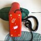 Orange phone ABS Made in Sweden Vintage 70s