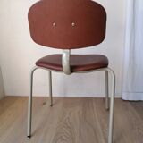 Set of 8 armchairs and chairs 420-44 Strafor-Steelcase