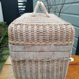 Old suitcase Wicker