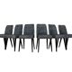 Vintage Dining Chairs, Poland, 1960's, Set of 6