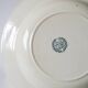 Set of 6 deep plates in Terre de Fer, Salins model "Cambacéres" 19th century