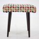 1960s Restored Beech Stool, Czechoslovakia