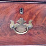 Mahogany chest of drawers, square fronts, early 20th century
