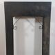 Hand-forged spiral decorative fire surround.