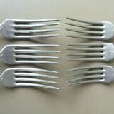 1/2 consulate - empire, tin gold & silverware cutlery set