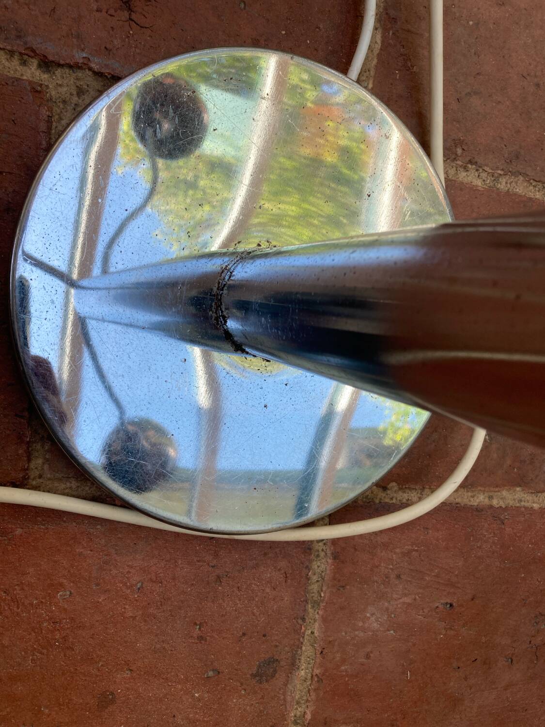 Vintage 70s lamp in the Pierre Folie style