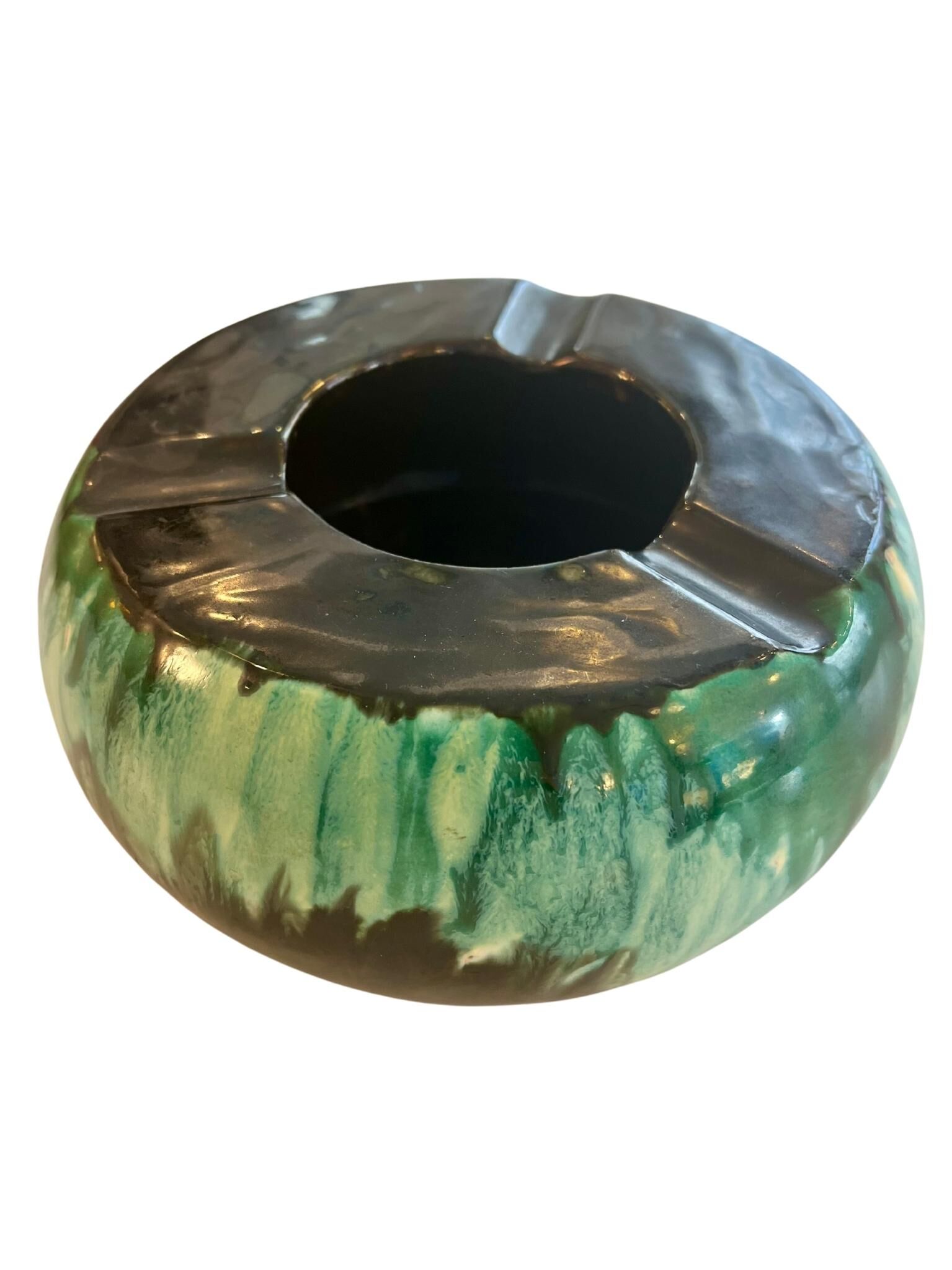 Ricard ceramic ashtray, signed F.Gal, France circa 1970