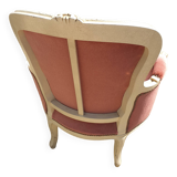 Louis XV style bergère armchair