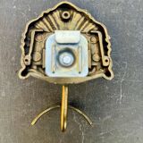 3 patères en laiton style Louis XV