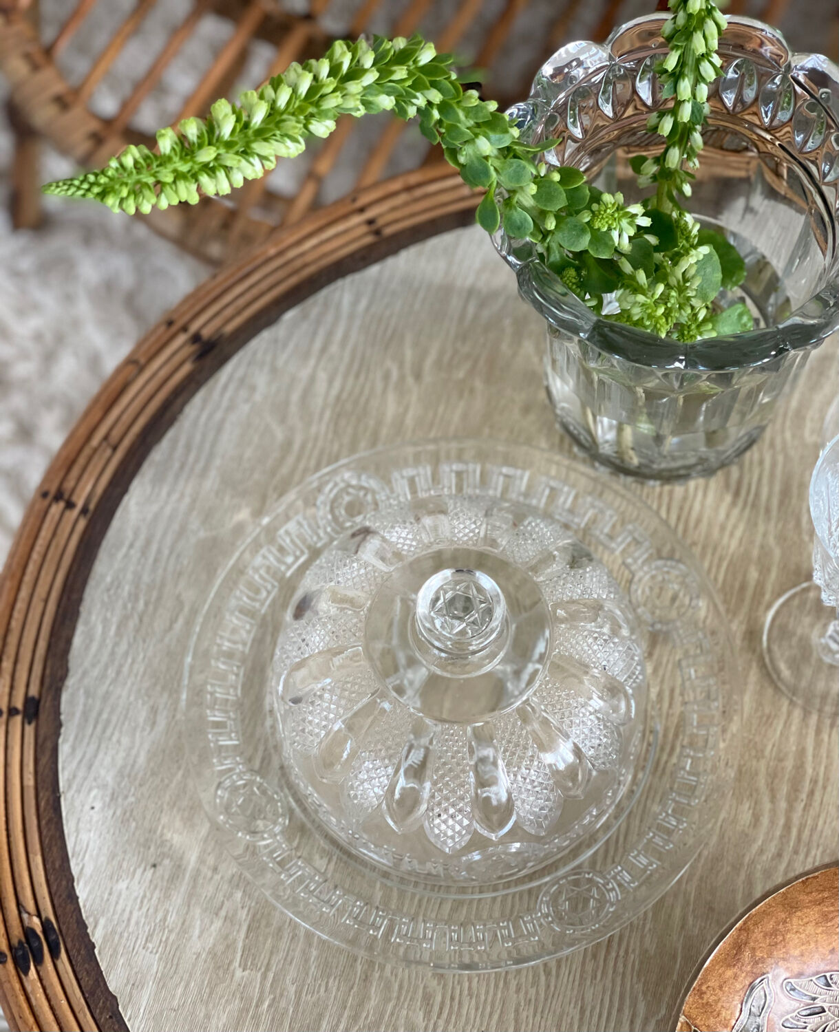 Reims crystal cheese platter