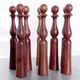 Set of a set of 8 pins, 2 bilboquets and 3 old wooden balls