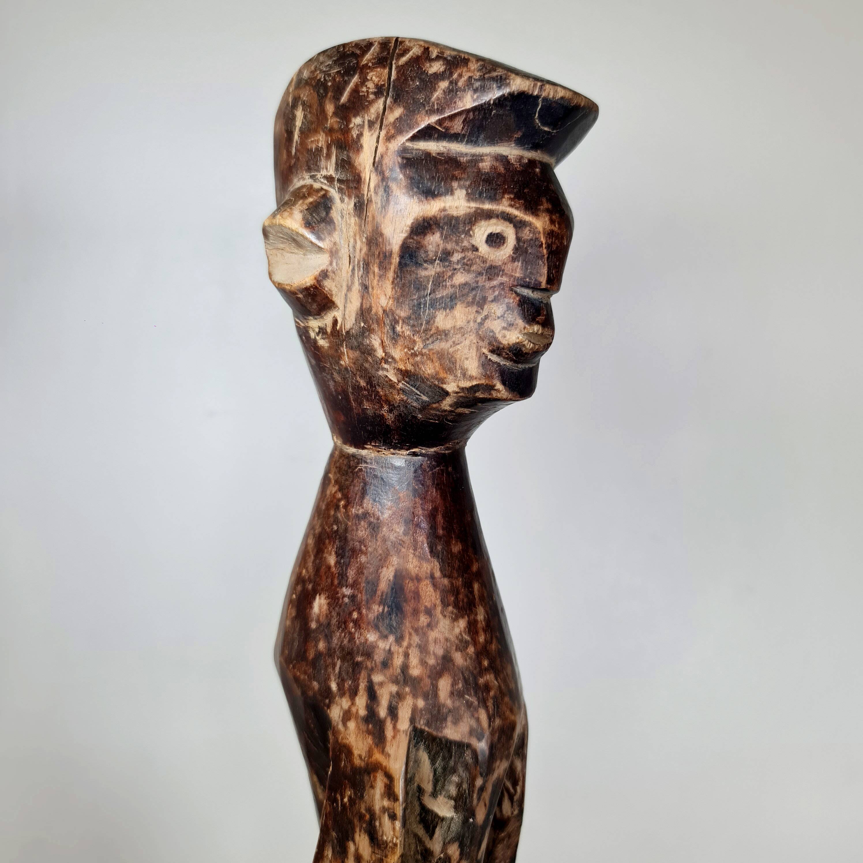 Mumuye statue on base, Height: 53 cm