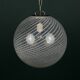 Vintage Swirl Murano pendant lamp, Italy, 1970s