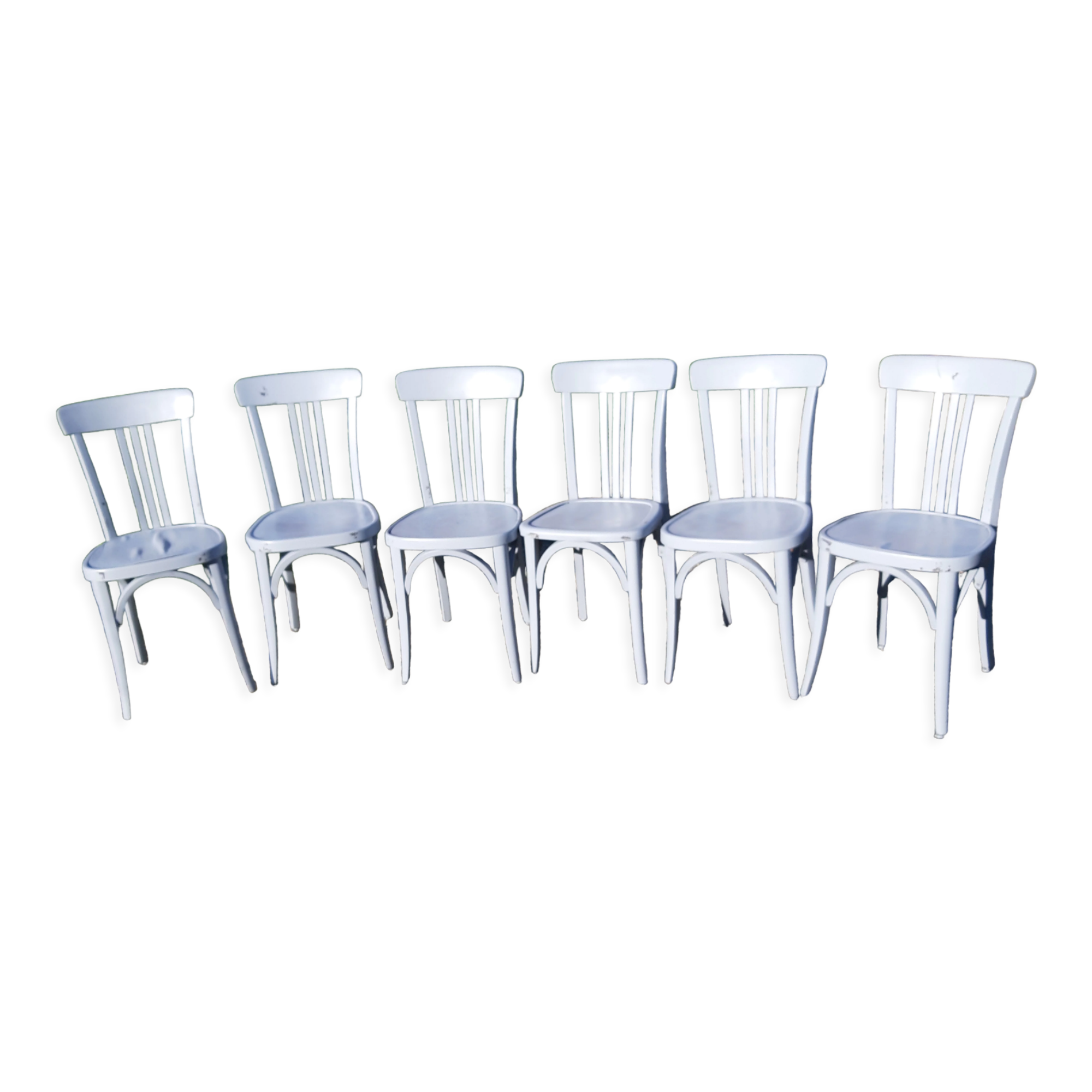 6 chaises de bistrot, Thonet
