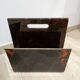 Designer plexiglass magazine rack