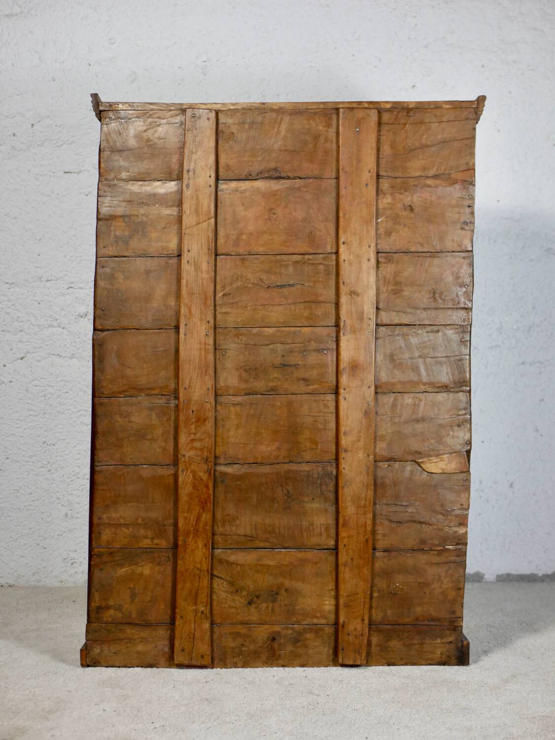 Antique carved wooden cabinet