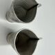 Ceramic mugs by alexandre kostanda (1921-2007)