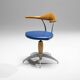 Chaise pivotante, Italie, années 1980