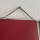Miroir vintage 1960 triptyque barbier coiffeuse Arpin grenadine - 27 x 69 c